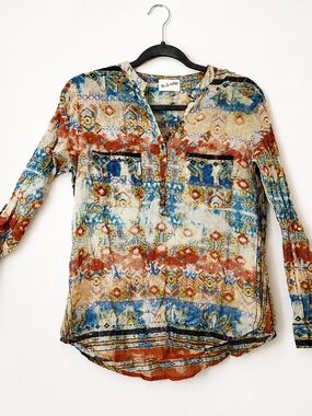 The Nu Vintage Boho 100% Cotton Blouse – Size M